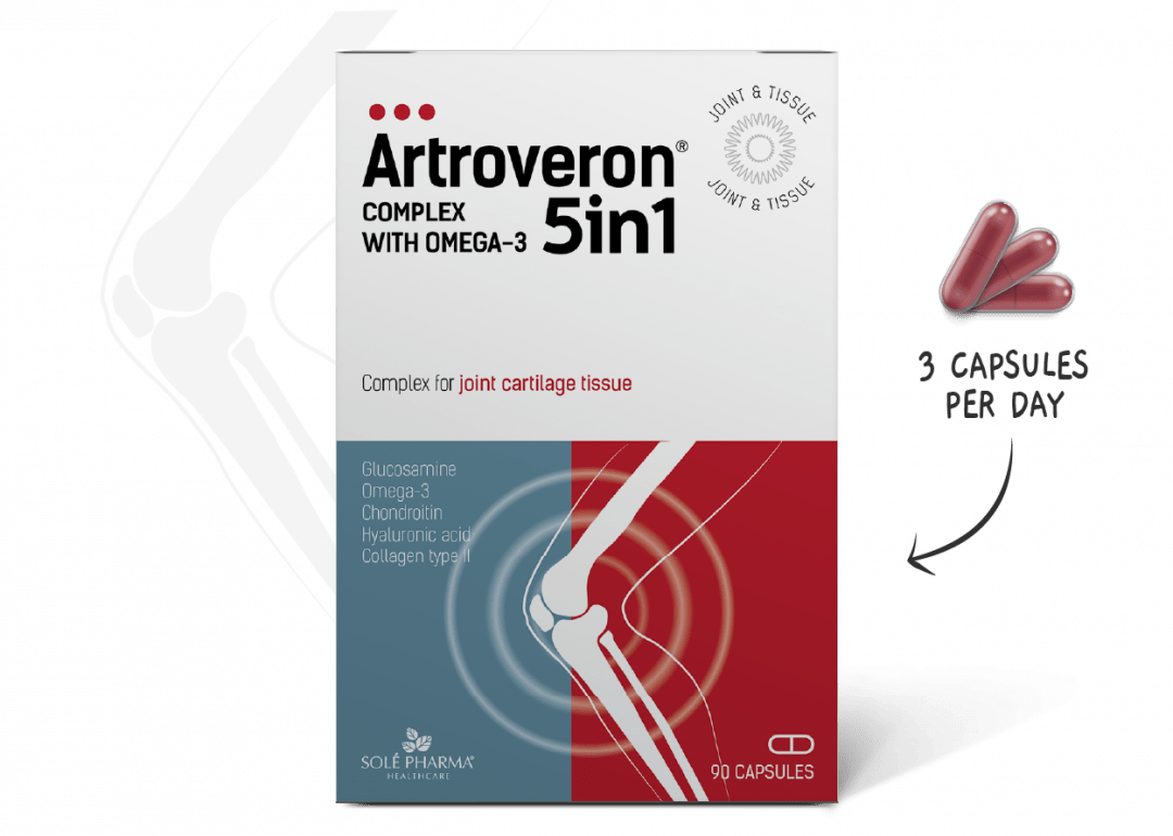 Artroveron® complex for joint health - Freedom in every move